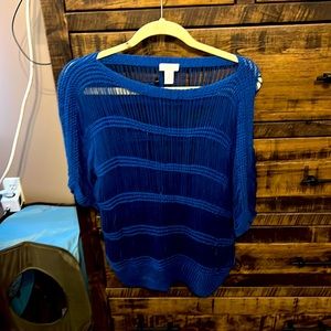 Blue size 2 Chico’s women’s top (fits like a medium)